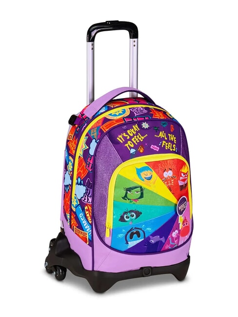 UNIVERSAL MOOD Abnehmbarer 3-Rad-Trolley-Rucksack lila Chiffon - Rucks&auml;cke mit Trolleyfunktion