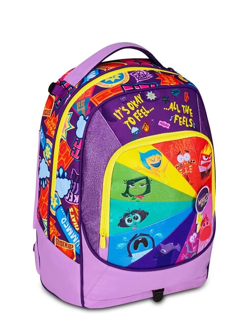 UNIVERSAL MOOD Abnehmbarer 3-Rad-Trolley-Rucksack lila Chiffon - Rucks&auml;cke mit Trolleyfunktion