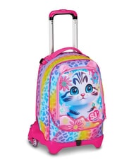 SJGANG CAT&AIR Abnehmbarer 3-Rad-Trolley-Rucksack - Rucks&auml;cke mit Trolleyfunktion