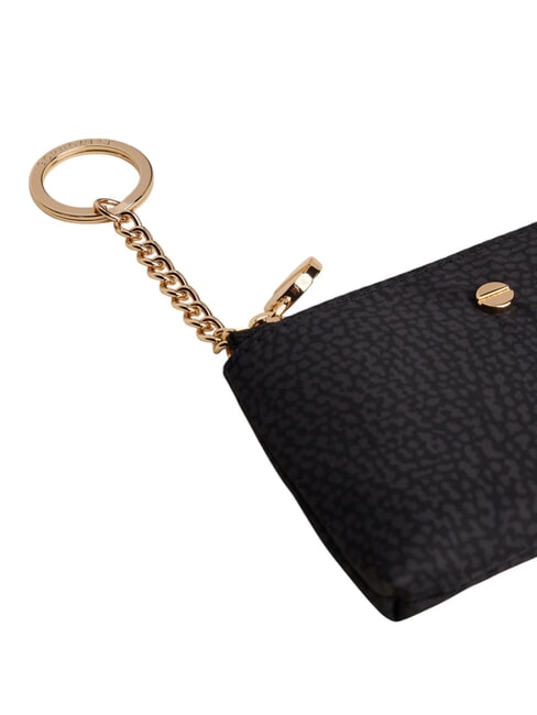 CLASSICA M&uuml;nzetui mit Schl&uuml;sselring dunkles Schwarz - Schl&uuml;sselanh&auml;nger und Schl&uuml;sseletuis