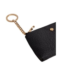 BORBONESE CLASSICA M&uuml;nzetui mit Schl&uuml;sselring dunkles Schwarz - Schl&uuml;sselanh&auml;nger und Schl&uuml;sseletuis - 3