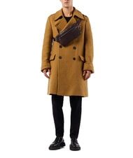 PIQUADRO CAMPIONARIO - TALLIN Ledertasche mit Tasche Schwarz - H&uuml;fttaschen - 4