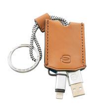 PIQUADRO CAMPIONARIO - BAGMOTIC KIT Ledergeldb&ouml;rse + Schl&uuml;sselanh&auml;nger mit USB Leder / blau - Brieftaschen Herren - 5