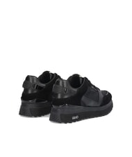 LIUJO MAXI WONDER 91 Plateau-Sneaker mit Lackledereins&auml;tzen Schwarz - Damenschuhe - 5