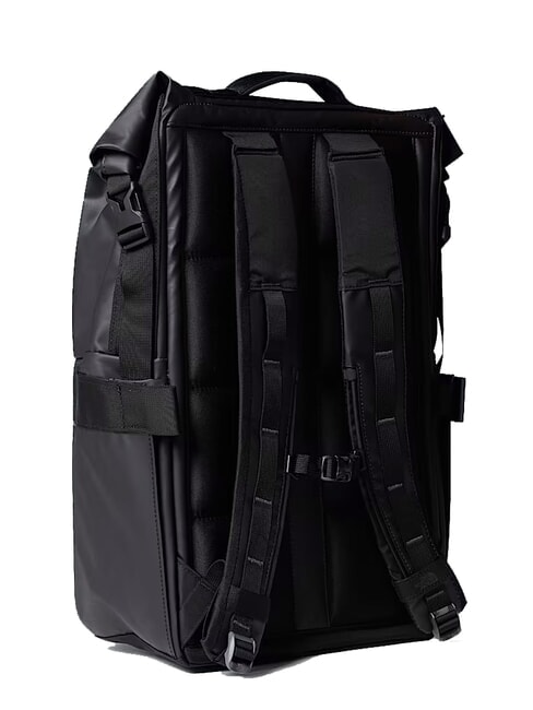 BASE CAMP VOYAGER Rolltop-Rucksack, f&uuml;r Laptops bis 16 Zoll TNF-Schwarz/Asphaltgrau - Rucks&auml;cke f&uuml;r Schule &amp; Freizeit