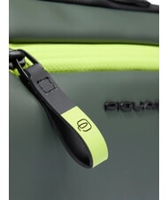 PIQUADRO CORNER SPECIALE GOMMATO Wasserabweisendes Beautycase GR&Uuml;N - Beauty-Case - 3