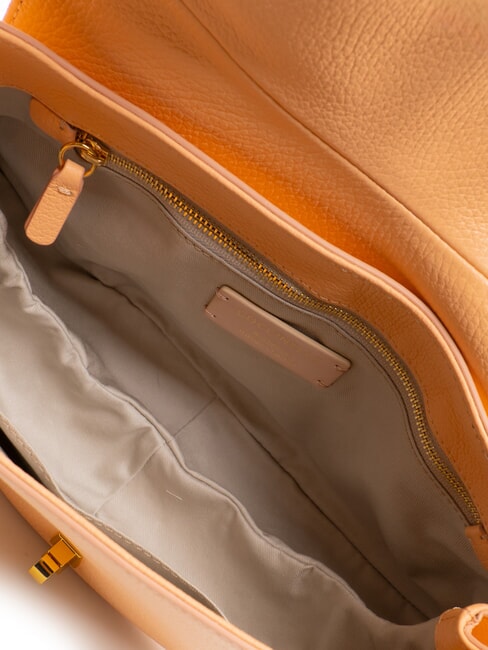 MAGIE SOFT Umh&auml;ngetasche aus Leder mit Schultergurt Sonnenaufgang - Damentaschen