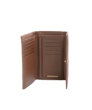 BORBONESE CLASSICA Damen Geldb&ouml;rse Haselnuss - Brieftaschen Damen - 2