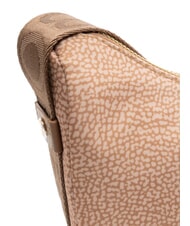 BORBONESE HOBO LUNA MINI ECO LINE Schultertasche mauve - Damentaschen - 3