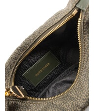 BORBONESE HOBO LUNA MINI ECO LINE Schultertasche Lorbeer - Damentaschen - 5