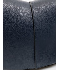 GIANNI CHIARINI HELENA ROUND Ledertasche mit doppeltem Schultergurt NAVY BLAU - Damentaschen - 3