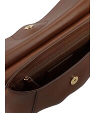 THE BRIDGE ERICA Umh&auml;ngetasche aus Leder BRAUN - Damentaschen - 5