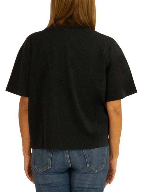 BOXY Baumwoll-T-Shirt Schwarz - T-Shirts und Tops f&uuml;r Damen