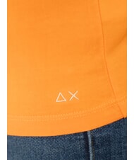 SUN68 BOXY T-Shirt mit V-Ausschnitt - T-Shirts und Tops f&uuml;r Damen