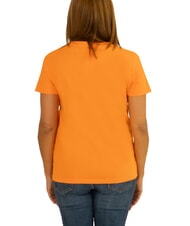 SUN68 BOXY T-Shirt mit V-Ausschnitt orange - T-Shirts und Tops f&uuml;r Damen - 3
