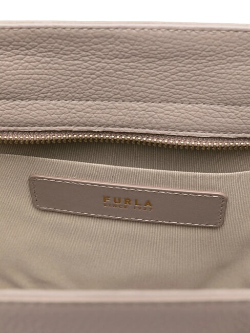 DUETTO Hand-/Schulter-Shopper grauer Stuck - Damentaschen