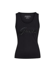 GUESS RAISSA LOGO Tanktop mit Strass-Logo jetbla - T-Shirts und Tops f&uuml;r Damen - 4