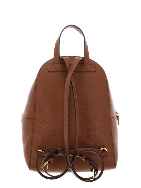 BEAT GENERATIO Rucksack aus geh&auml;mmertem Leder Cognac - Damentaschen
