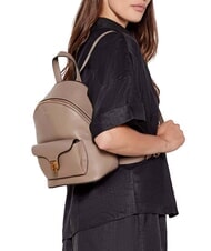 COCCINELLE BEAT GENERATION Lederrucksack warmes Taupe - Damentaschen - 5