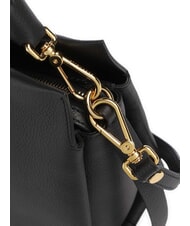 COCCINELLE BOHEME Handtasche, mit Schultergurt, aus Leder schwarz/cognac - Damentaschen - 3