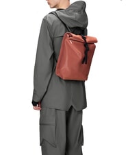 RAINS ROLLTOP RUCKSACK MINI Wasserdichter Rucksack Ehre - Rucks&auml;cke f&uuml;r Schule &amp; Freizeit - 4