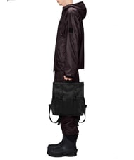 RAINS MSN BAG MINI Wasserdichter City-Rucksack Kohle - Rucks&auml;cke f&uuml;r Schule &amp; Freizeit - 4
