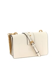 PINKO LOVE ONE CLASSIC Mini-Umhängetasche aus Leder - Damentaschen