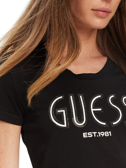 SS LOGO Kurzarm-T-Shirt jetbla - T-Shirts und Tops f&uuml;r Damen