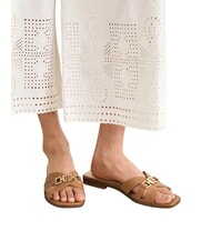 GUESS REALLA Ledersandalen br&auml;unen - Damenschuhe - 6