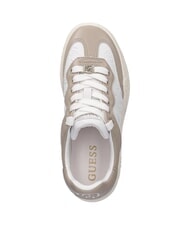 GUESS SWOLE Turnschuhe wei&szlig;beige - Damenschuhe - 4