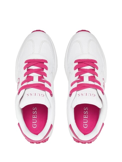 LUCKEI Sneakers mit 4G-Logo Wei&szlig; / Fuchsia - Damenschuhe