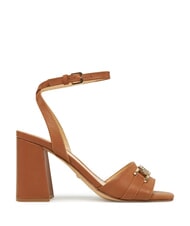 GUESS GRATO Hohe Ledersandalen br&auml;unen - Damenschuhe - 2