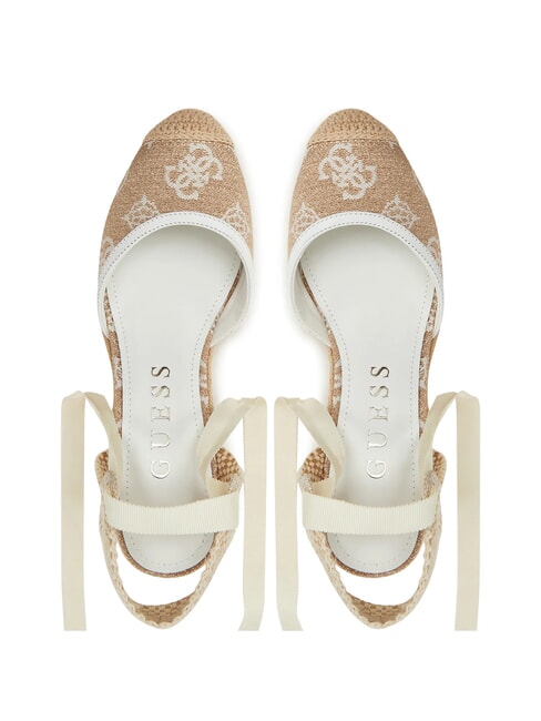 CYRENA Sandalen mit 10 cm Absatz Wei&szlig; - Damenschuhe