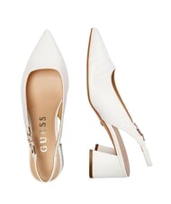 GUESS ZABELA Pumps mit 6 cm Absatz Wei&szlig; - Damenschuhe - 3