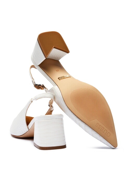 ZABELA Pumps mit 6 cm Absatz Wei&szlig; - Damenschuhe