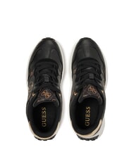GUESS LUCKEI Turnschuhe SCHWARZ BRAUN - Damenschuhe - 4