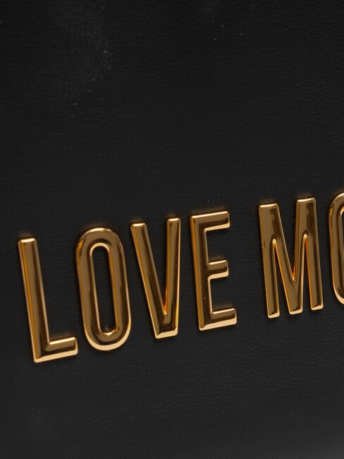 BOLD LOVE Kleiner Rucksack mit gepr&auml;gtem Logo Schwarz - Damentaschen