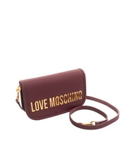LOVE MOSCHINO BOLD LOVE Umh&auml;ngetasche mit &Uuml;berschlag Wein - Damentaschen - 2