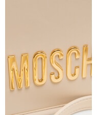 LOVE MOSCHINO BOLD LOVE Umh&auml;ngetasche mit &Uuml;berschlag Elfenbein - Damentaschen - 3