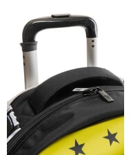 JUVENTUS MAGIC GOAL Abnehmbarer 3-Rad-Trolley-Rucksack STREIFEN SCHWARZ / WEISS - Rucks&auml;cke mit Trolleyfunktion - 5