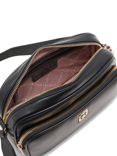 ACHALA Mittelgro&szlig;e Schultertasche f&uuml;r Kameras SCHWARZ - Damentaschen