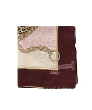 LIUJO ANIMALIER CHAIN Schal mit Allover-Print rote Aubergine - Schals - 4