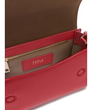 FURLA URBAN Kleine Umh&auml;ngetasche aus Leder Lack - Damentaschen - 4