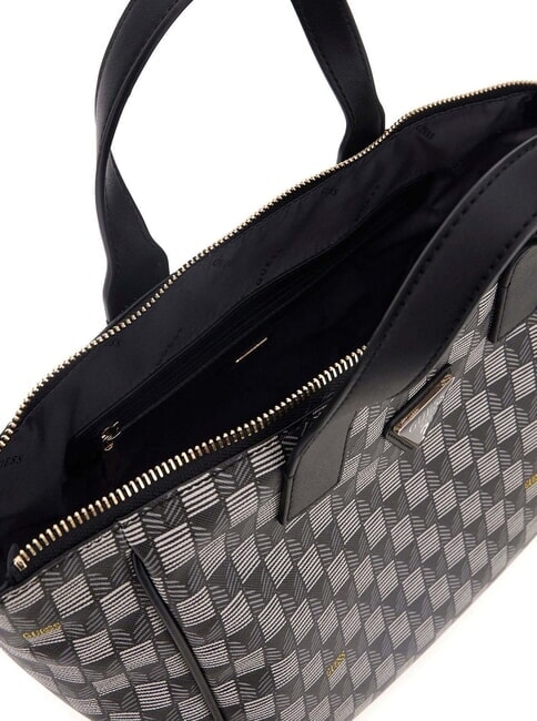 FOLLIE Tragetasche mit Jet Set-Logo-Print schwarzes Logo - Damentaschen