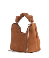 GUESS ISOTTA Wildledertasche mit Kette COGNAC - Damentaschen - 2