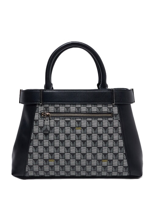 G WAVE 2 Handtasche mit Jetset-Logo-Print schwarzes Logo - Damentaschen