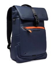 PIQUADRO CORNER SPECIALE GOMMATO Rolltop-Laptop-Rucksack - PC-Rucks&auml;cke