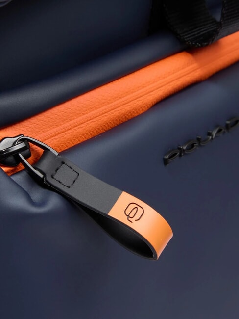 CORNER SPECIALE GOMMATO Rolltop-Laptop-Rucksack Blau - PC-Rucks&auml;cke