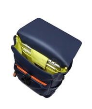 PIQUADRO CORNER SPECIALE GOMMATO Rolltop-Laptop-Rucksack Blau - PC-Rucks&auml;cke - 6