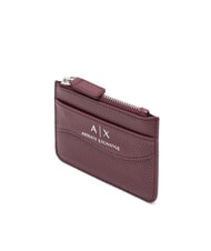 ARMANI EXCHANGE WAVE Kartenhalter mit Rei&szlig;verschluss Rille - Brieftaschen Damen - 2